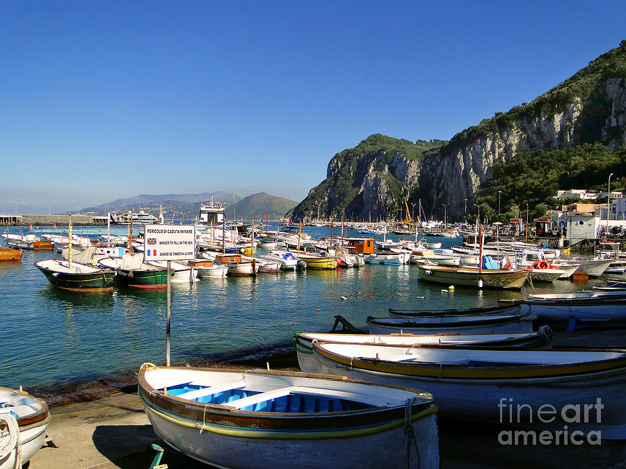 Paradise Photograph - Boats in the Harbor by Sue Melvin