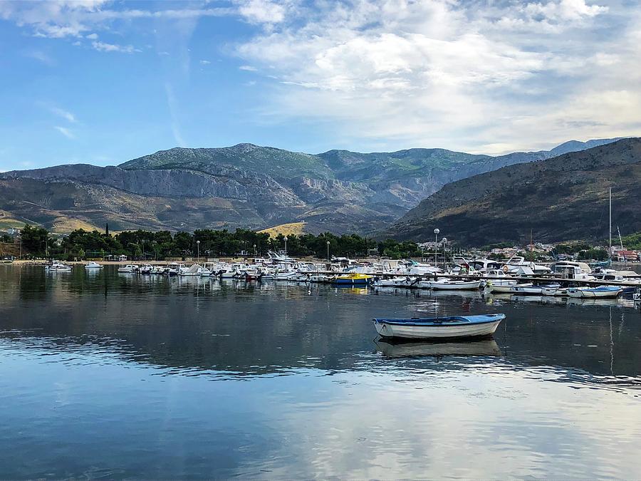 Boats Photograph - Boats Marina by Olga Kurygina Boats Photograph - Boats Marina by Olga Kurygina