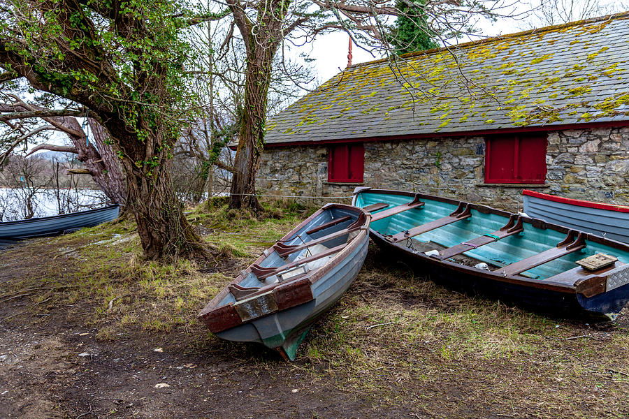 Boats out of water Photograph by W Chris Fooshee