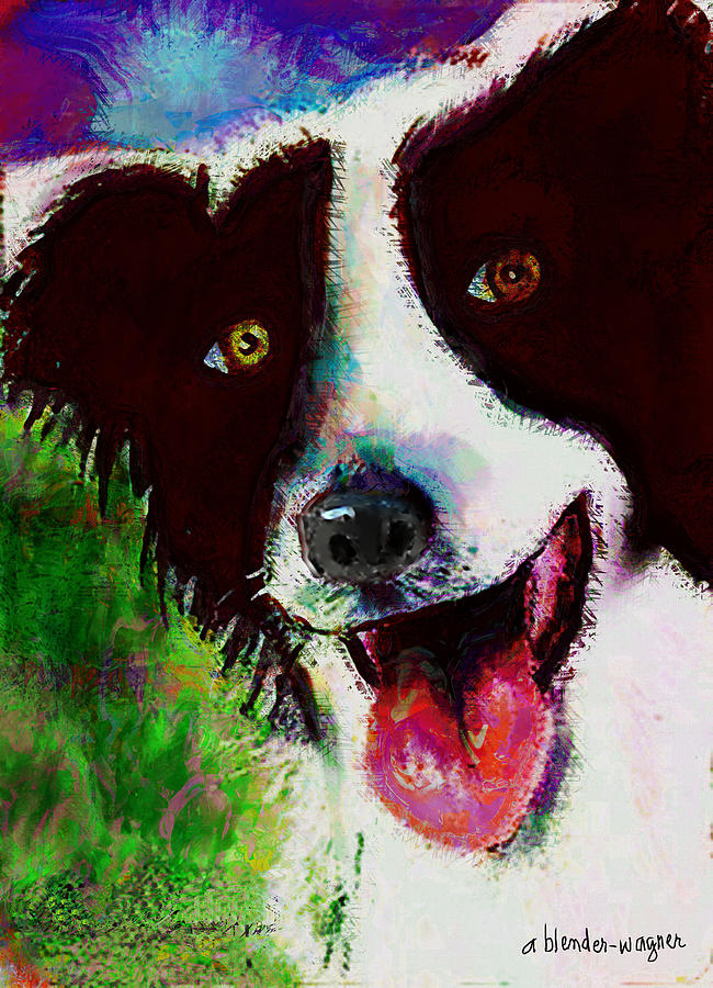 Dog Digital Art - Bob by Arline Wagner