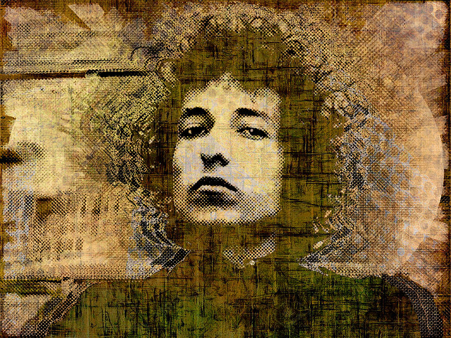 Bob Dylan 1 Painting by Tony Rubino