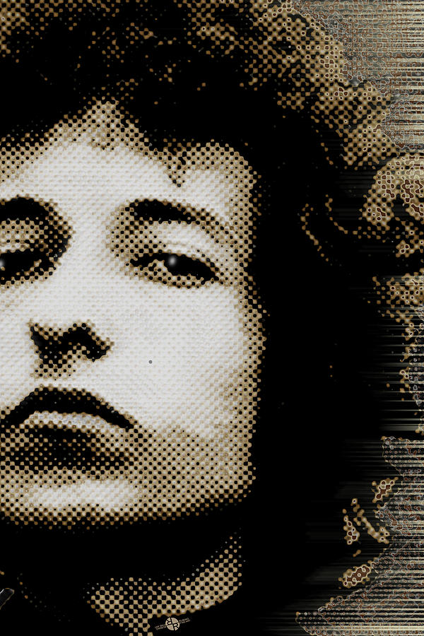 Bob Dylan Painting - Bob Dylan 4 Vertical by Tony Rubino