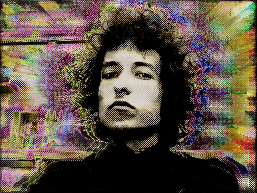 Bob Dylan 5 Painting by Tony Rubino