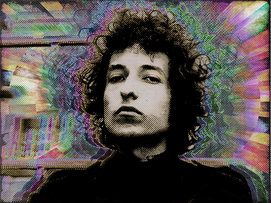 Bob Dylan 6 Painting by Tony Rubino