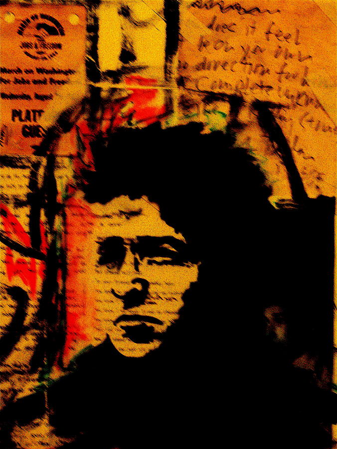 Bob Dylan Painting by Jeff DOttavio