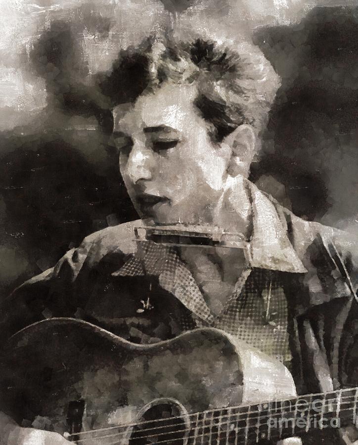 Bob Dylan, Musician Painting
