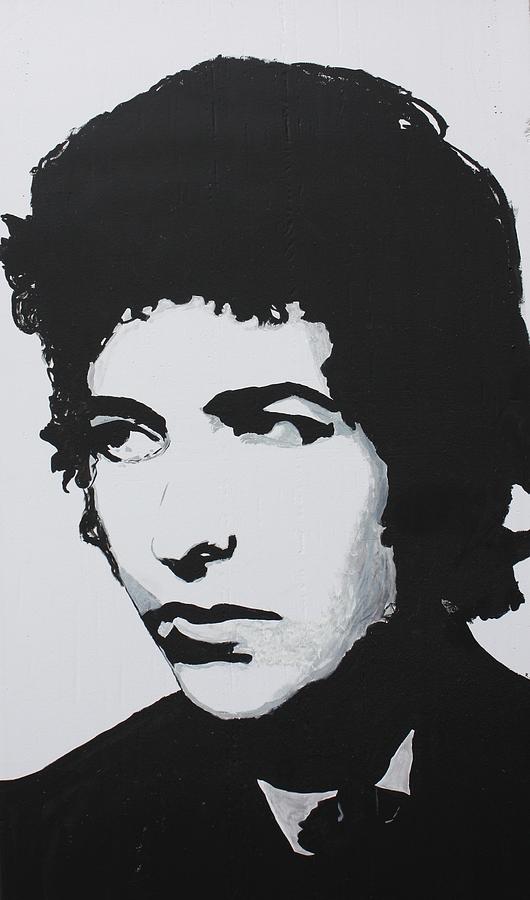 Bob Dylan Painting by Ralph LeCompte