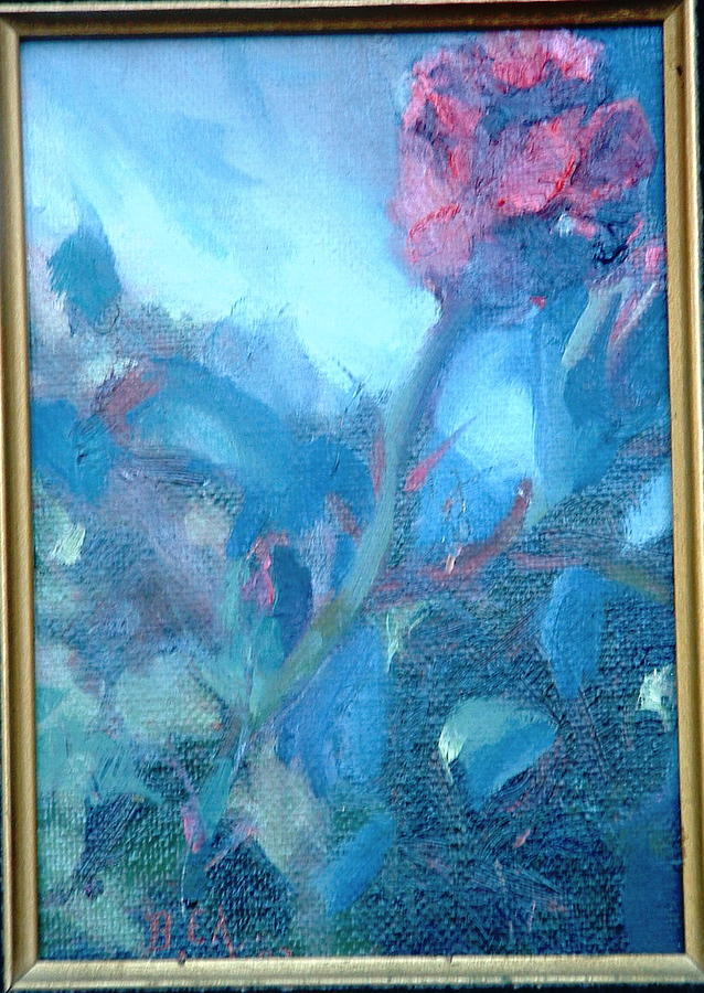 Still Life Painting - Bob Hope Rose by Bryan Alexander Still Life Painting - Bob Hope Rose by Bryan Alexander