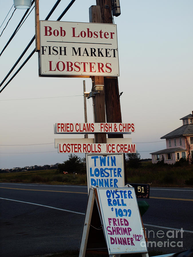 Bob Lobster Fish Market Photograph by Mary Capriole