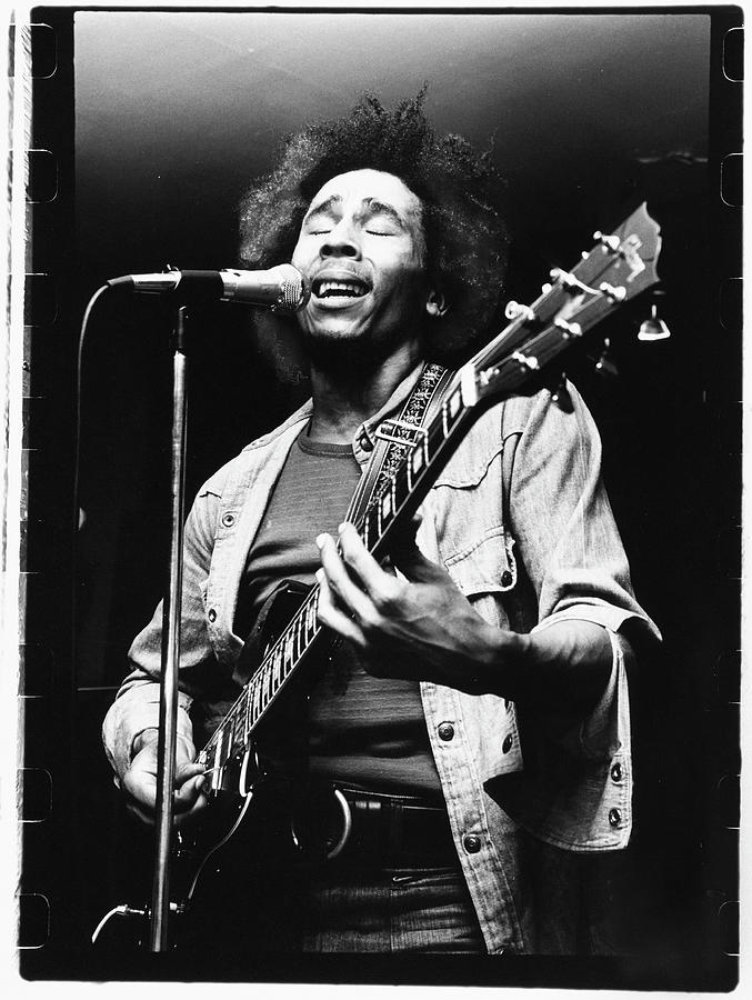 Bob Marley Performing Photograph by Paul Hyman