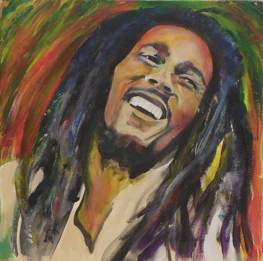 Bob Marley Painting by Toblerusse - Fine Art America