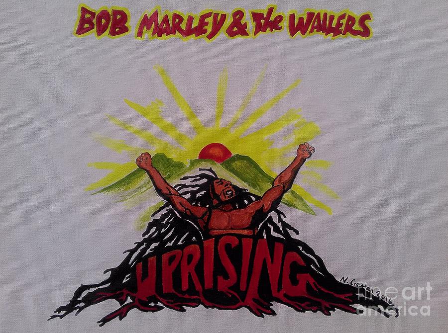 Bob Marley,Uprising Painting by Neal Crossan