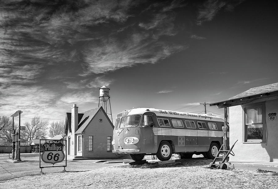 Bob Wills and the Texas Playboys Tour Bus Turkey TX Photograph by Mary Lee Dereske