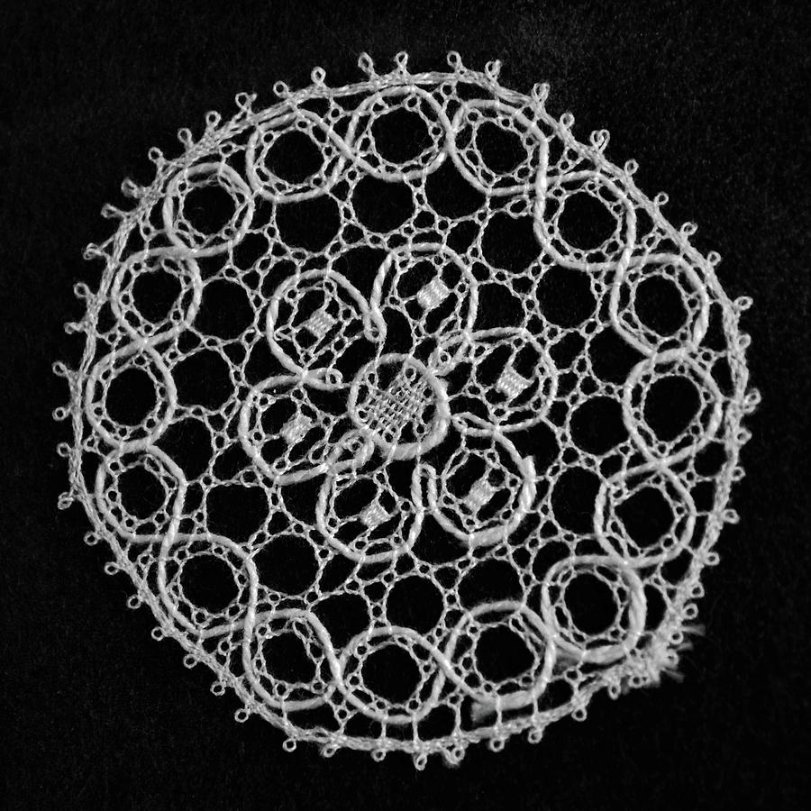 Bobbin Lace Design 004 Photograph by George Bostian