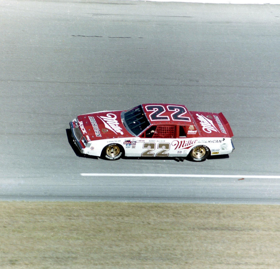 Bobby Allison 22 Miller Beer Buick 1985 Daytona 500 Photograph By David Bryant Fine Art America