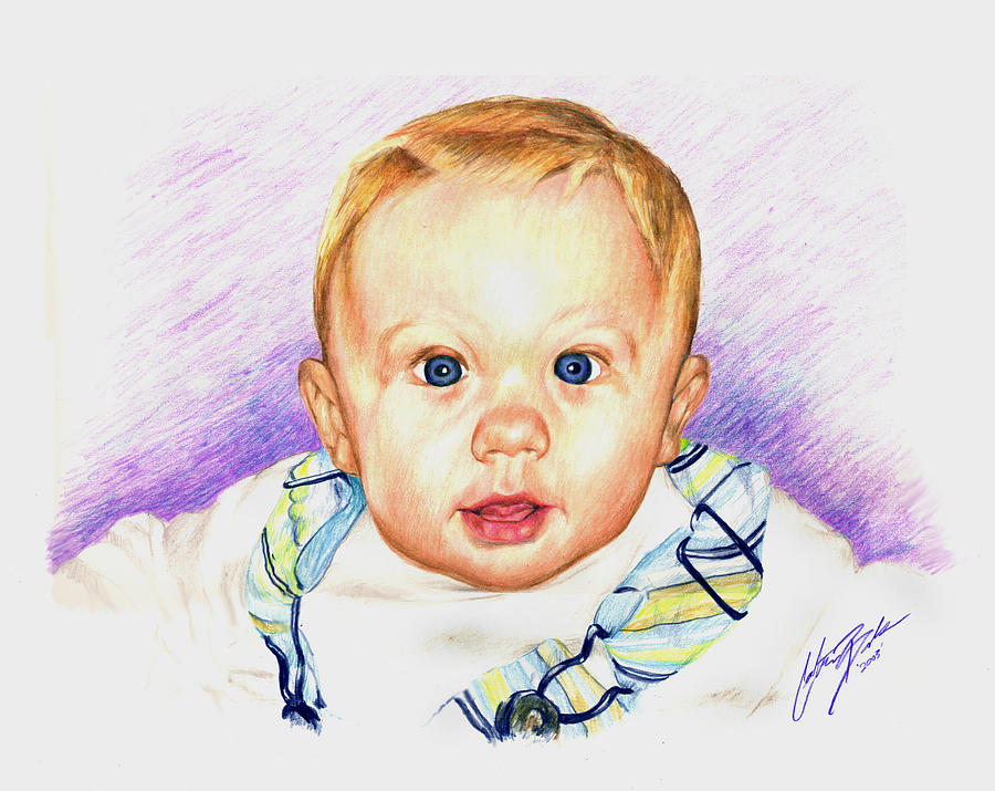 Bobby Drawing by Carlton Ball Fine Art America