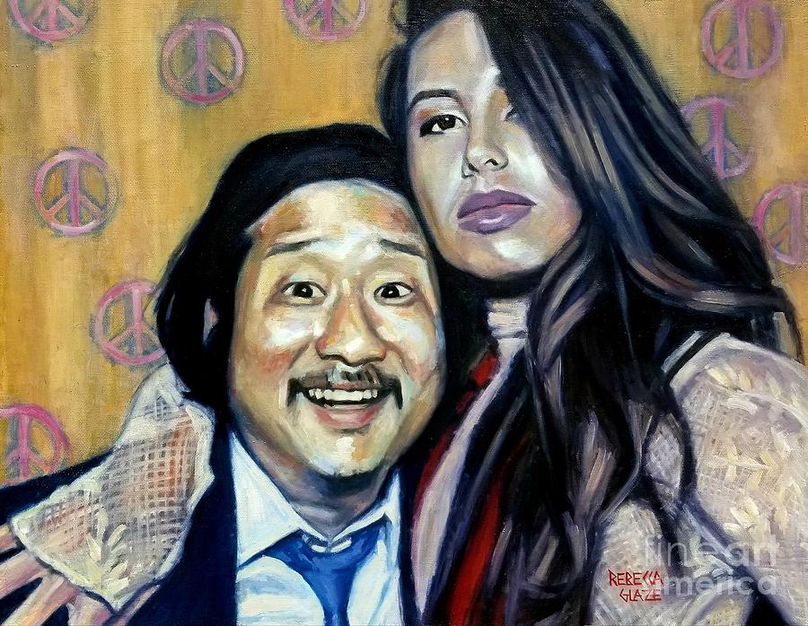 Bobby Lee and Khalyla Painting by Rebecca Glaze - Fine Art America
