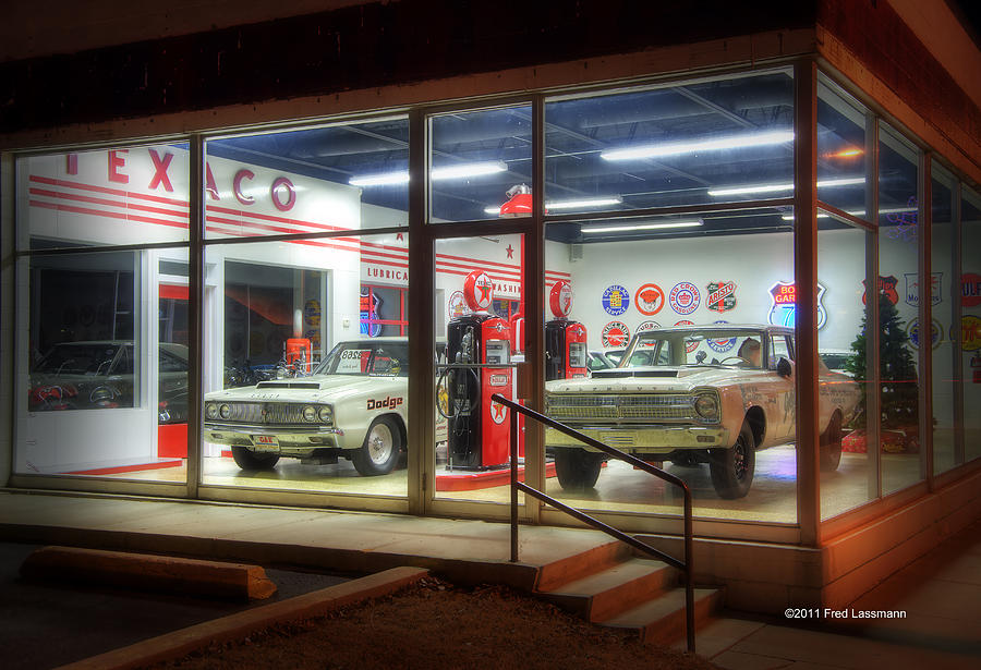 Car Photograph - Bobs Garage by Fred Lassmann