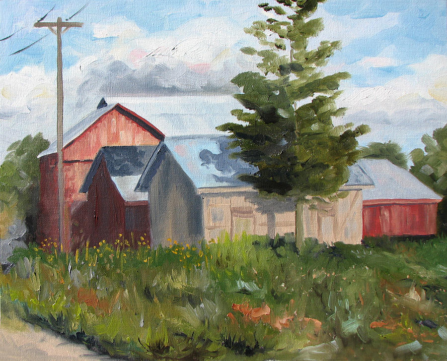 Landscape Painting - Bobs Place by Jay Johnson