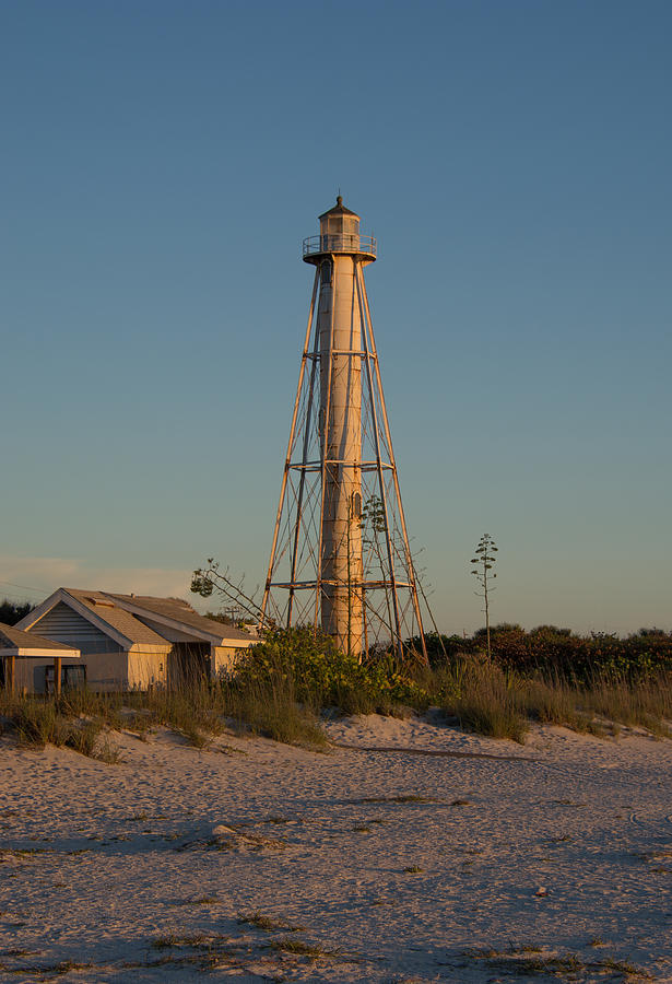 Boca Grande Lighthouse - Rear Range Photograph by John Black