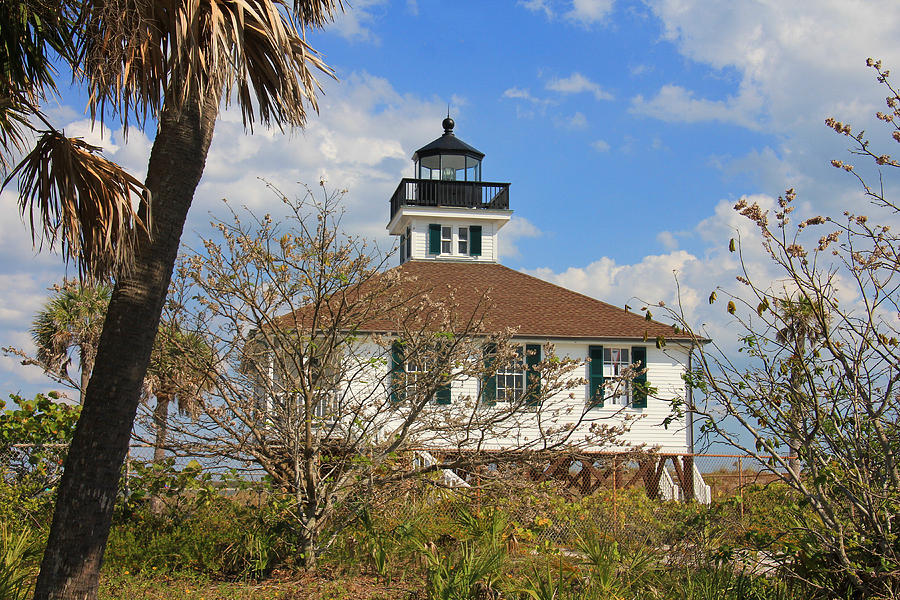 Boca Grande Lighthouse View Two Photograph by Rosalie Scanlon