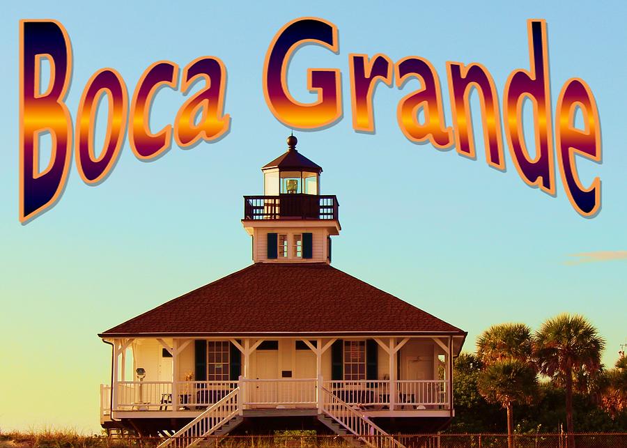 Boca Grande Postcard Photograph by Robert Wilder Jr