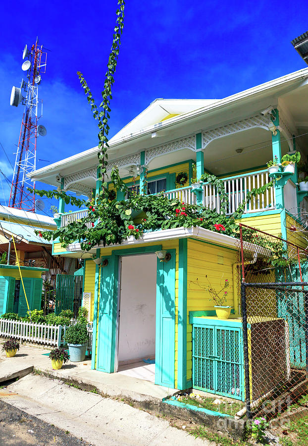 Bocas Town Style at Bocas del Toro Panama Photograph by John Rizzuto