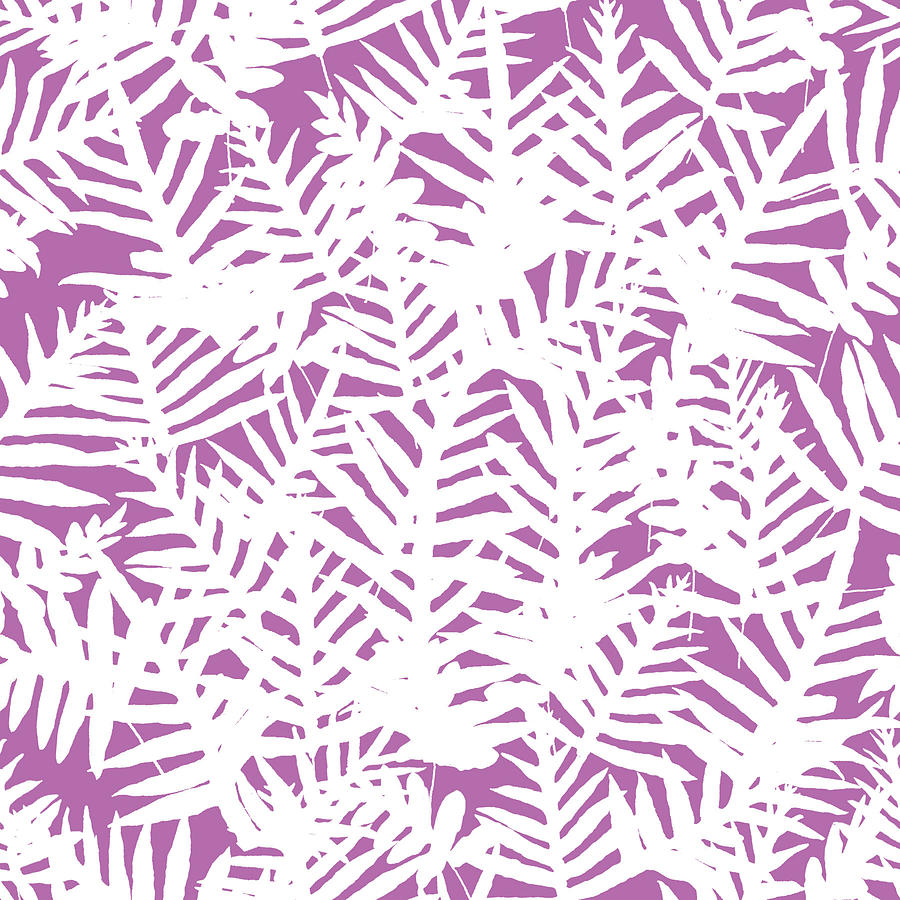 Bodacious Ferns White by Karen Dyson Bodacious Ferns White by Karen Dyson