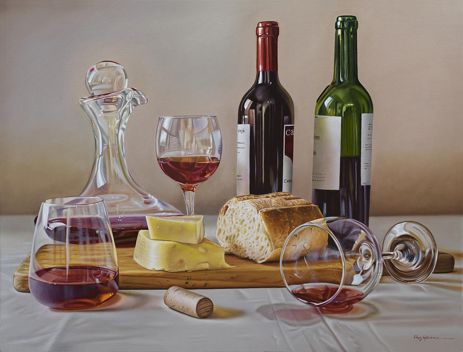 Bodegon Painting by Ellery Gutierrez