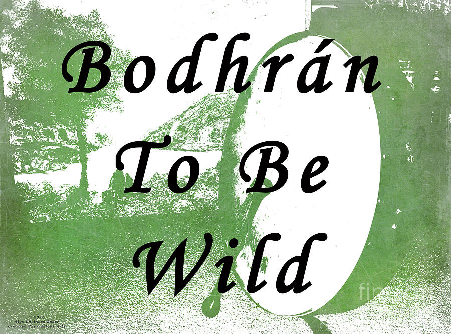 Bodhran Photograph - Bodhran To Be Wild by Alys Caviness-Gober