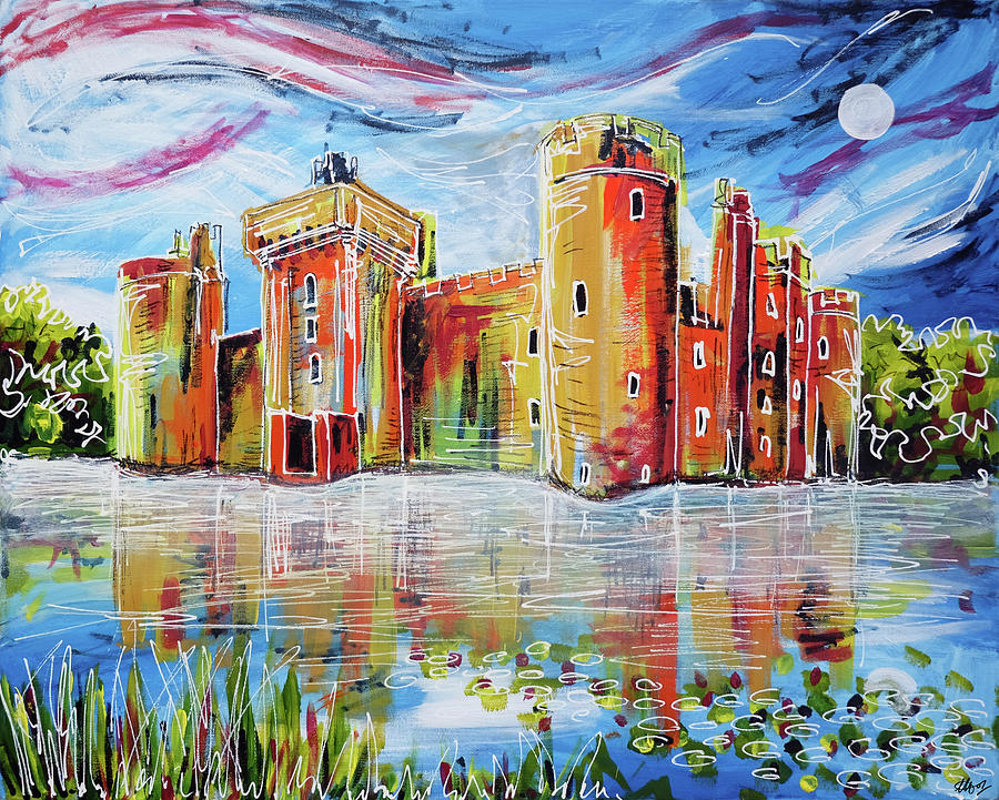 Bodiam  Painting by Laura Hol Art