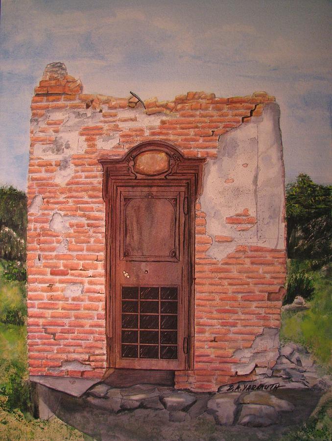 Bodie Bank Vault Painting by Dale Yarmuth