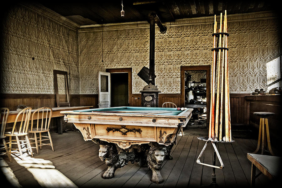 Bodie Billiards Photograph by Kelley King