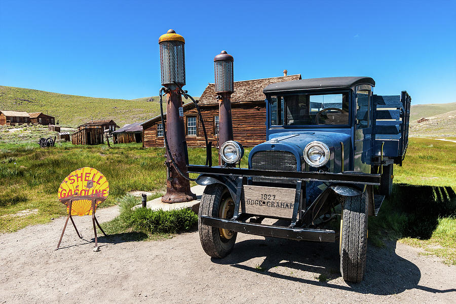 Bodie California Ghost Town Old Vintage Dodge Truck Photograph by Dan Carmichael