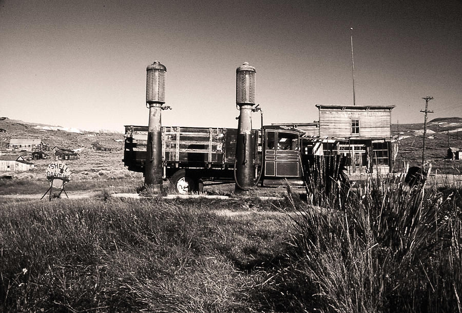 Bodie Gas pumps Photograph by Gary Brandes