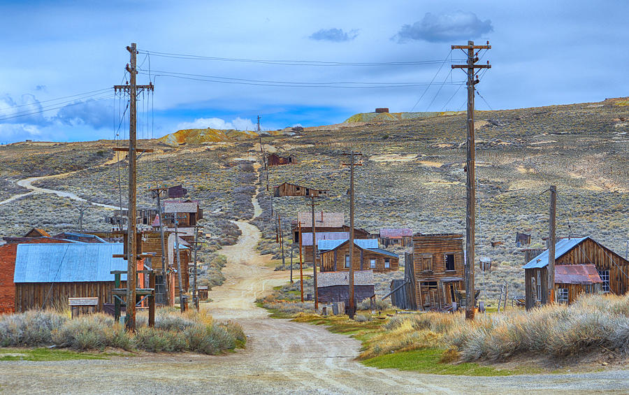 Bodie Ghost Town Photograph by AJ Schibig