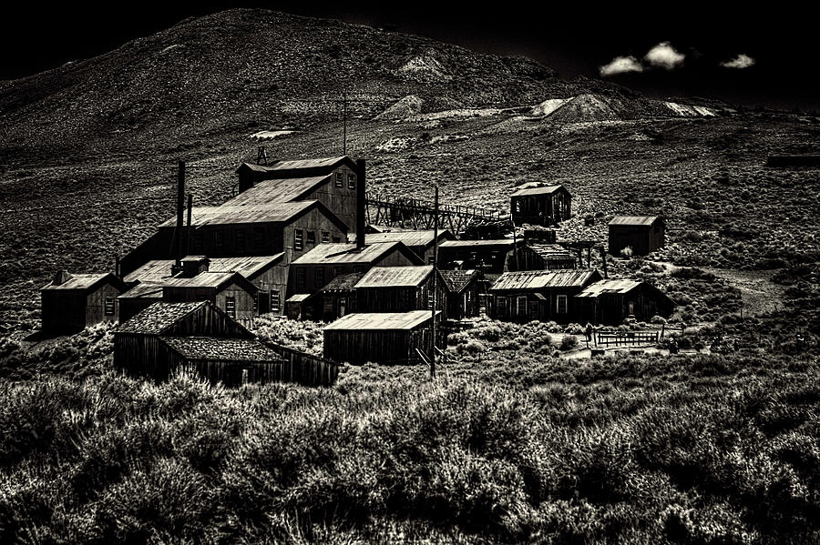 Bodie Ghost Town Stamping Mill Photograph by Roger Passman