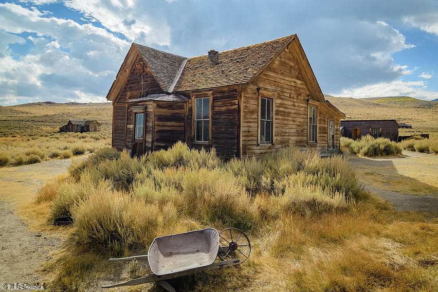 Bodie House Photograph by Mike Ronnebeck