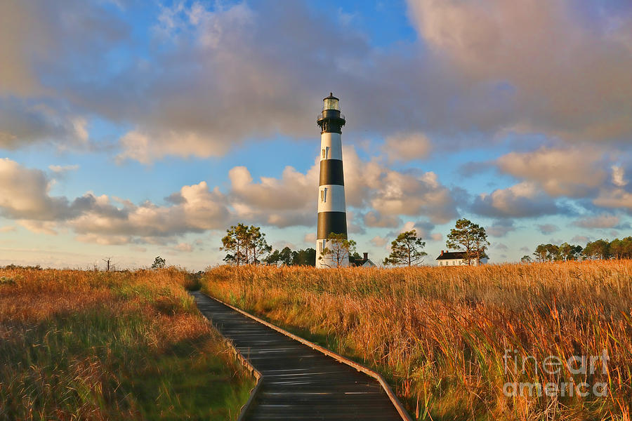 Bodie Island Lighthouse  3098 Photograph by Jack Schultz