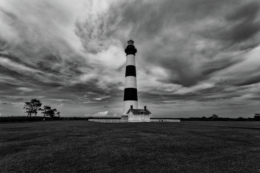 Bodie Island Lighthouse Photograph by Bryan Bzdula