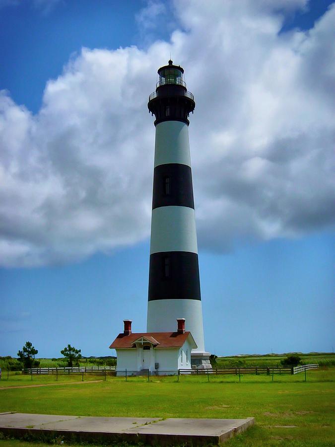 Bodie Island Lighthouse Photograph by Chris Montcalmo