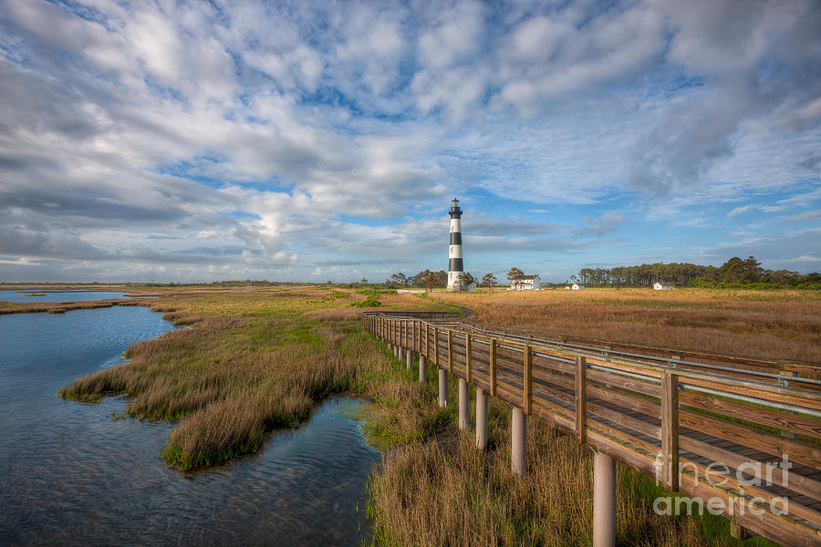 Bodie Island Lighthouse I Photograph by Clarence Holmes