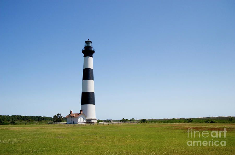 Bodie Island Lighthouse In Nc Photograph