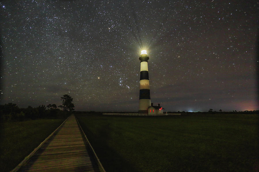 Bodie Island Lighthouse Photograph by Jimmy McDonald