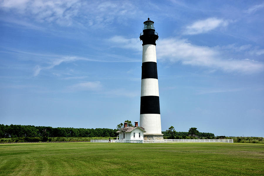 Bodie Island Lighthouse - Outer Banks Photograph by Brendan Reals