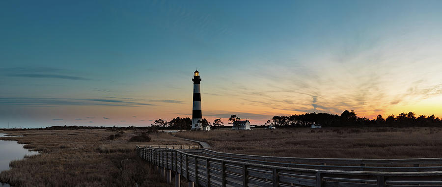 Bodie Island Sunset Photograph by Nick Noble