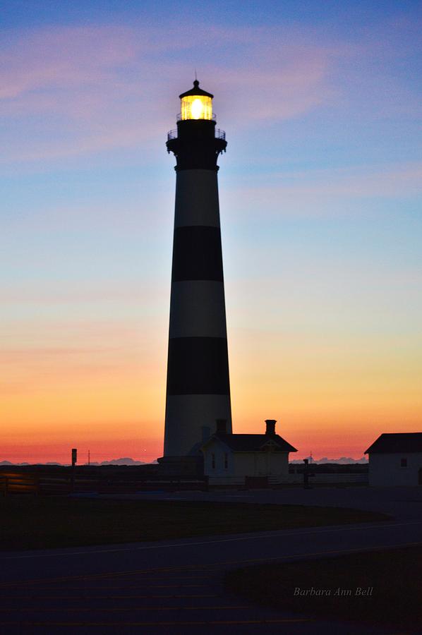 Bodie Lighthouse at Sunrise Photograph by Barbara Ann Bell