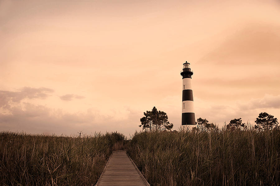 Bodie Lighthouse Sunset Photograph