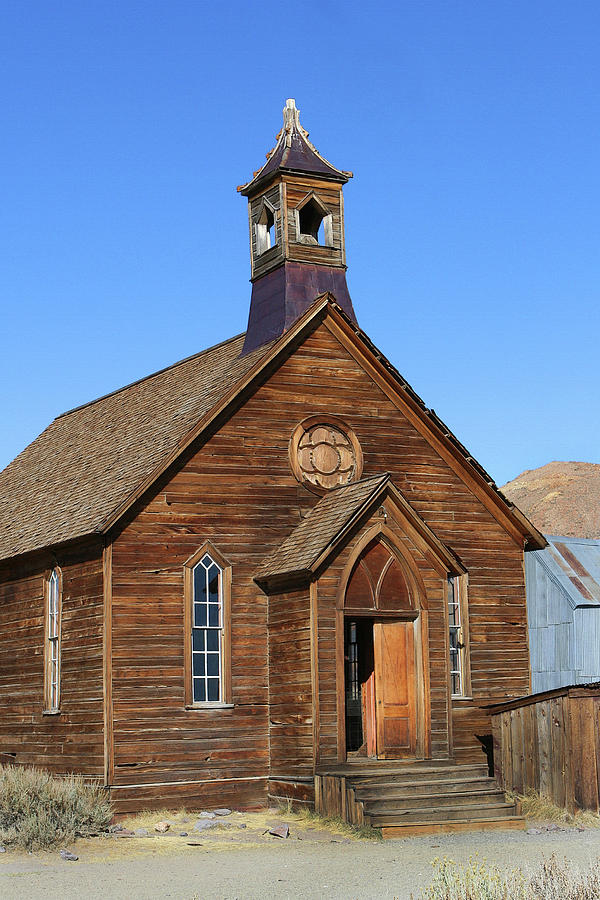 Bodie Methodist Church Photograph by Art Block Collections
