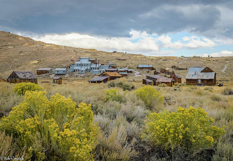 Bodie Mine Photograph by Mike Ronnebeck